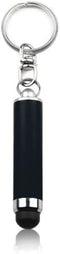 BoxWave Stylus Pen - Bullet Capacitive Stylus for iPhone 6 Plus with Keyring Loop - Jet Black