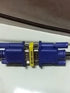 Fielect DB9 VGA Gender Changer 9 Pin Female to Female Mini Coupler Adapter Connector, Blue Pack of 1