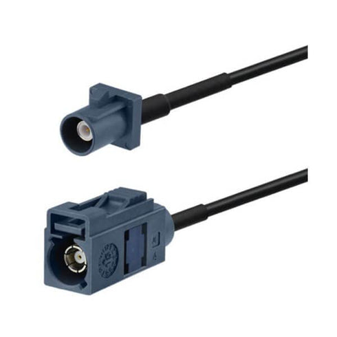 5m Fakra Male to Female G Type Cable Grey Car Telematics Antenna