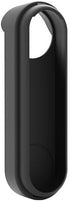 Weatherproof Silicone Doorbell Cover for Google Nest Doorbell, Protective Anti-UV Case (Black)
