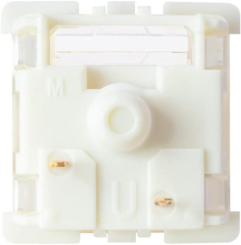 Granvela Gateron KS-9 Brown Switches, Smooth Tactile Feedback, 55g Actuation Force, 3-pin Design, Compatible with
