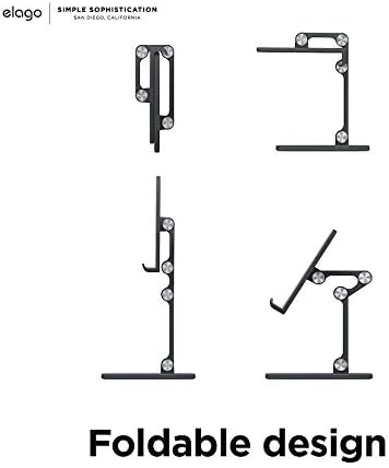 elago M5 12 (5.7, 6.1, 6.7) Adjustable Phone Stand Cell Phone Holder for Desk Compatible with iPhone and Compatible
