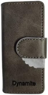 SAMVIX Dynamite MP3 Player Leather Book Case (Gray)