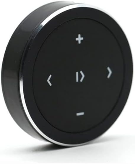 Wireless Bluetooth Media Button Remote for Selfie Control, Start Music for iPhone, Android, Car, Motorcycle Steering