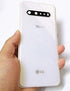 V60 ThinQ Back Glass Cover Replacement Housing Door for LG V60 ThinQ V600 5G, Classy White with Tape Parts and Tools