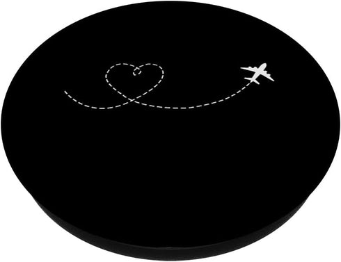 Airplane Travel Jetset Vacation Flying Traveler PopSockets Swappable PopGrip