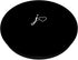 White Initial Letter J Heart Minimalist Black PopSockets Standard PopGrip
