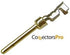 Connectors Pro D-Sub 2mm Male Crimp Pins, 200 Gold Tin Plated DB Connectors