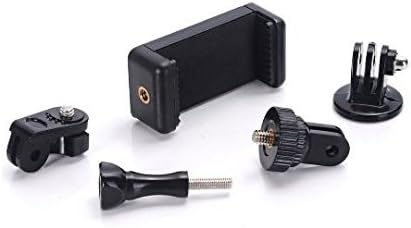 Universal Smartphone Holder Adapter Kit for Any Tripod, Action Mount, or GoPro Mount Accessory