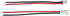 JST-XH 2.54mm 1S 2 Pin Balance Plug Lead Socket, Male and Female Connector with 22awg 10cm Silicone Wire Cables