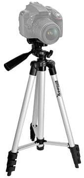 Ultimaxx Lightweight Portable Camera Tripod Stand with Carrying Bag for Sony, Nikon, Canon, Olympus, 50"