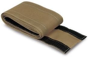 Electriduct 3" SafCord Carpet Cord Cover Strip to Secure and Hide Floor Cables and Wires - 3 Feet, Taupe