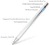 BoxWave Metallic Silver Stylus Pen for Huawei MediaPad M3 - AccuPoint Active Stylus with Ultra Fine Tip
