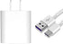 Huawei Supercharge Power Adapter: 4.5V 5A Quick Charger with USB Type C Cable for P20 Pro, P10 Plus, Mate 9, Mate 10