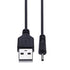 USB to DC 2.0mm Cable 3.3ft, USB 2.0 Type A Male to DC 2.0mm Barrel Jack Power Adapter Connector Charging Cable