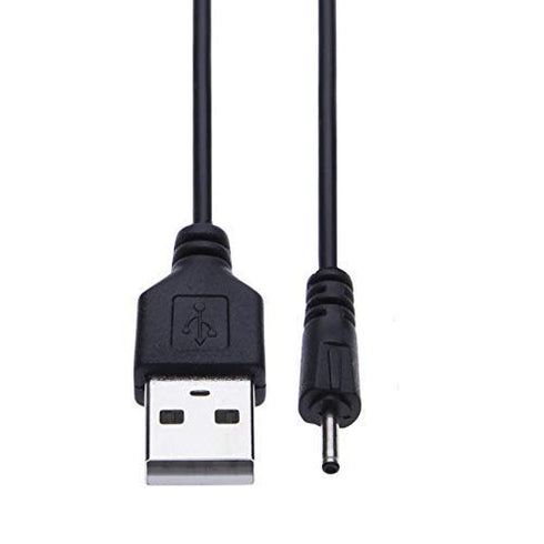 USB to DC 2.0mm Cable 3.3ft, Type A Male to DC 2.0mm Power Adapter Connector for Charging Phones, Headphones, Speakers