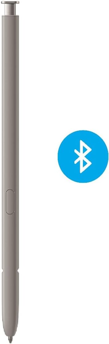 S24 Ultra S Pen with Bluetooth, Replacement for Galaxy S24 Ultra 5G, 4096 Pressure Sensor, Light Gray