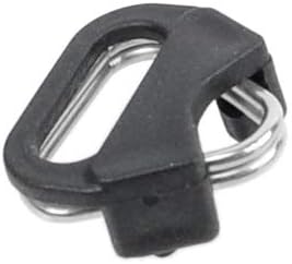 Foto&Tech 4-Piece Stainless Steel Camera Strap Triangle Split Ring Adapter & ABS Cap, Compatible with Fujifilm, Leica,