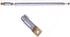 Lhazemu Antenna,62cm 24.4" 4-Sections 2pcs AM FM Radio Universal Length Stainless Steel Radio Antenna for AM FM Radio
