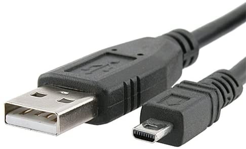 USB Cable for Nikon DSLR D3200 Camera and Computer Cord