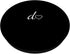 White Initial Letter D Heart Minimalist Black PopSockets Standard PopGrip