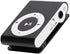 Chiwe MP3 MP3 Sports Player, Convenient Portable Long Battery Life Mini for Outside Activity(Black)