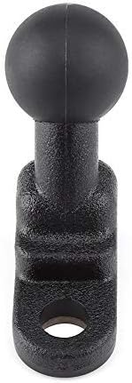 Aramox Motorcycle Ball Base with 10mm Hole, Fixed Ball Holder Isolates and Dampens Shock for Mounting
