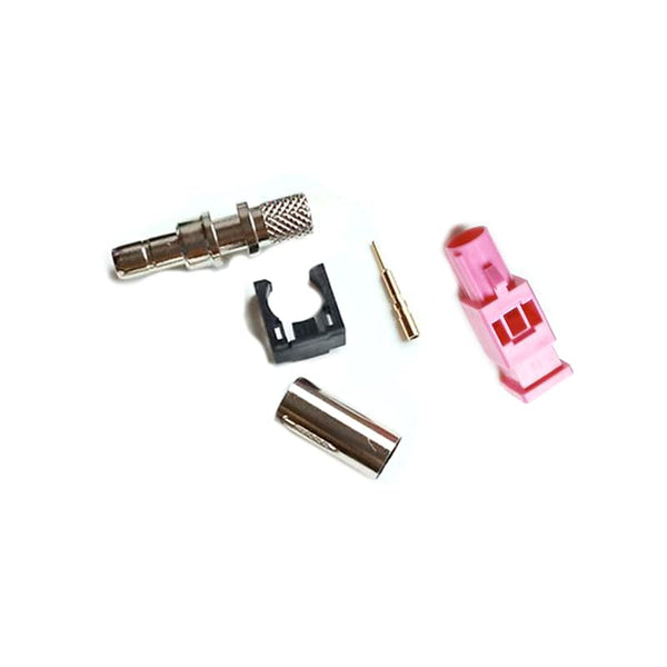 RF Coaxial Cable Connector, Fakra Video Connector H Male RG142 RG223 Cable