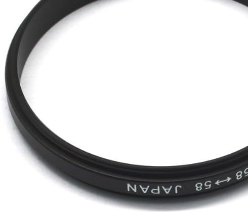 58mm-58mm Male Macro Coupler Reverse Adapter Ring