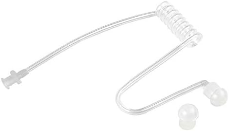 Replacement Acoustic Coil Tube for Motorola Baofeng Kenwood Walkie Talkie Radio Earpieces and Two Way Radios Headset (10 Packs)