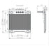1.3" I2C 128X64 SH1106 51 MSP420 STIM32 ESP32 OLED Display Module IIC Serial LCD Blue Light Screen for Arduino