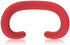 Silicone Eye Mask for Apple Vision Pro,Silicone Face Pad Cover,Sweat Proof, Light Leakage Proof,Replaceable VR Accessories (Red)