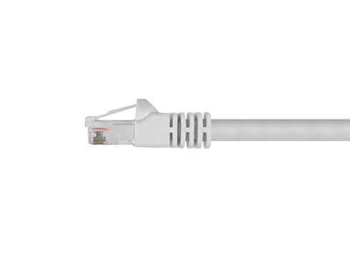 Monoprice 20FT 24AWG Cat6 550MHz UTP Ethernet Bare Copper Network Cable - White