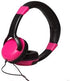 Gabba Goods Kids Safe Sound Adjustable, Foldable 3.5mm Wired Over Ear Headphones with Printed Design