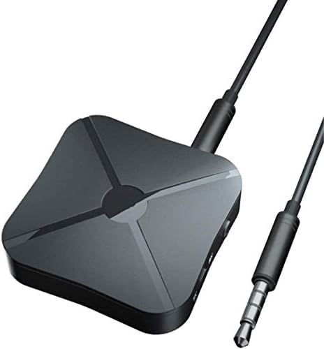 anbaole Bluetooth 5.0 Adapter Transmitter Receiver 2in1 Wireless 3.5mm AUX aptX Low Latency
