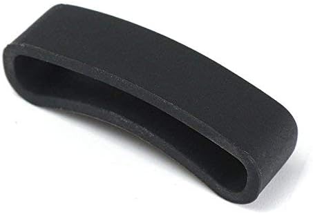 Strap Loop 2Pcs for Suunto Core - Rubber Clasp Ring Fastener Replacement for Watch Band