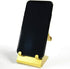 CoverON Metal Phone Stand, Universal Cell Phone Holder for Desk, Compatible with iPhone, Android, Galaxy - Gold