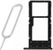 AceSoft Rubber Waterproof Premium Portable SIM and Memory Card Tray Holder w/SIM Card