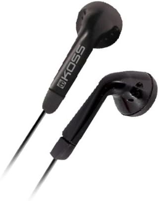 Koss KE7 Earbuds Stereophone Combo Pack, Black and White