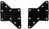 VideoSecu Mount Adapter Plate for LED LCD Plasma 3D TV Wall Mount Bracket, VESA 200 to 400