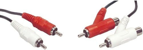 PARTS EXPRESS RCA Stacking Patch Cable, 6 ft.