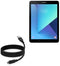 BoxWave DirectSync Cable for Samsung Galaxy Tab S3, USB 3.0 A to USB 3.1 Type C, 6ft, Black