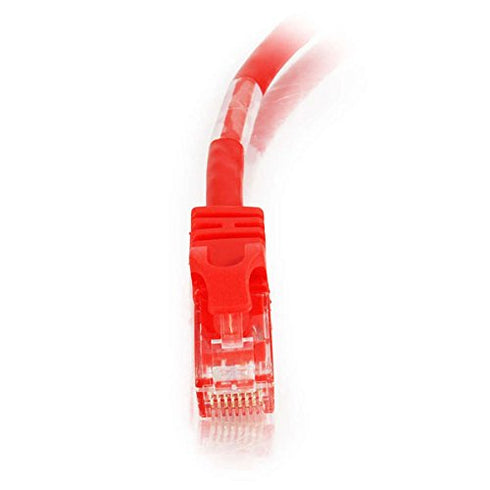 C2G/Cables to Go 31381 Cat6 Snagless Unshielded (UTP) Network Crossover Ethernet Cable, Red, 5 Feet