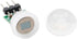 HC-SR312 AM312 Mini PIR Human Body Motion Sensor Module, Pyroelectric Infrared Distance Detector, Pack of 5