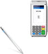 BoxWave Stylus Pen for Pax A80, AccuPoint Active Stylus, Electronic Stylus with Ultra Fine Tip - Metallic Silver
