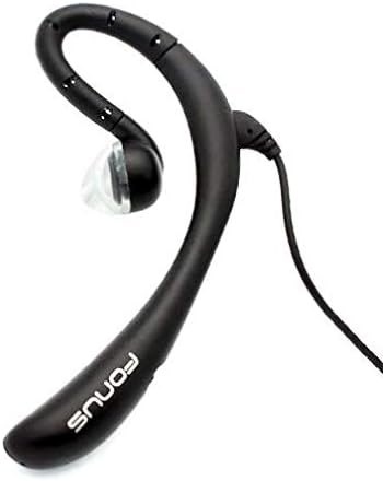 ANSEWIRELESS Wired Mono Headset Earphone w Mic Headphone 3.5mm Single Earbud Hands-Free Microphone