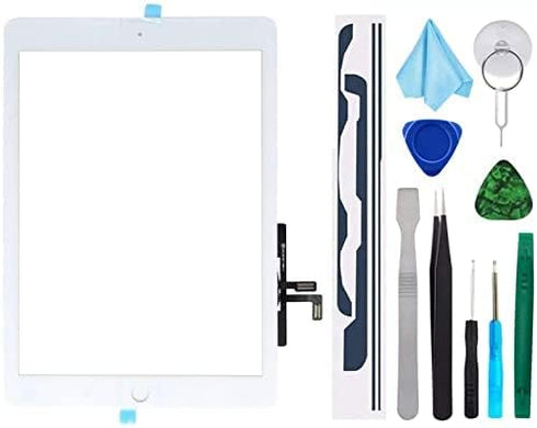 White Digitizer Repair Kit for 2017 iPad 9.7 A1822, A1823 with Tools