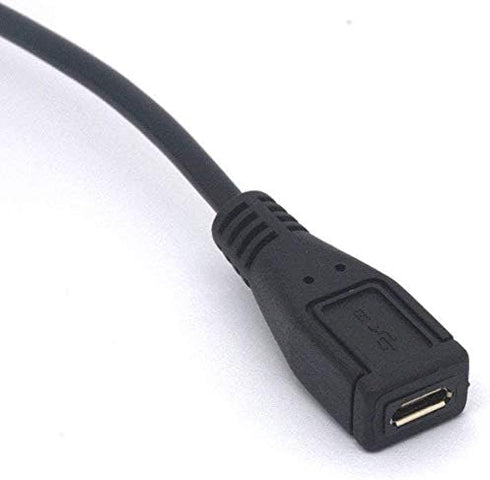 Micro USB On Off Cable, Micro-USB Male to Female Switch Charging Cord for Raspberry Pi, Arduino, Smartphone, Powerbank