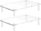 YestBuy Acrylic Monitor Stand Riser, Clear Computer Stand for Laptop, iMac, PC, Printer, Ergonomic Desk Riser