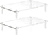 YestBuy Acrylic Monitor Stand Riser, Clear Computer Stand for Laptop, iMac, PC, Printer, Ergonomic Desk Riser